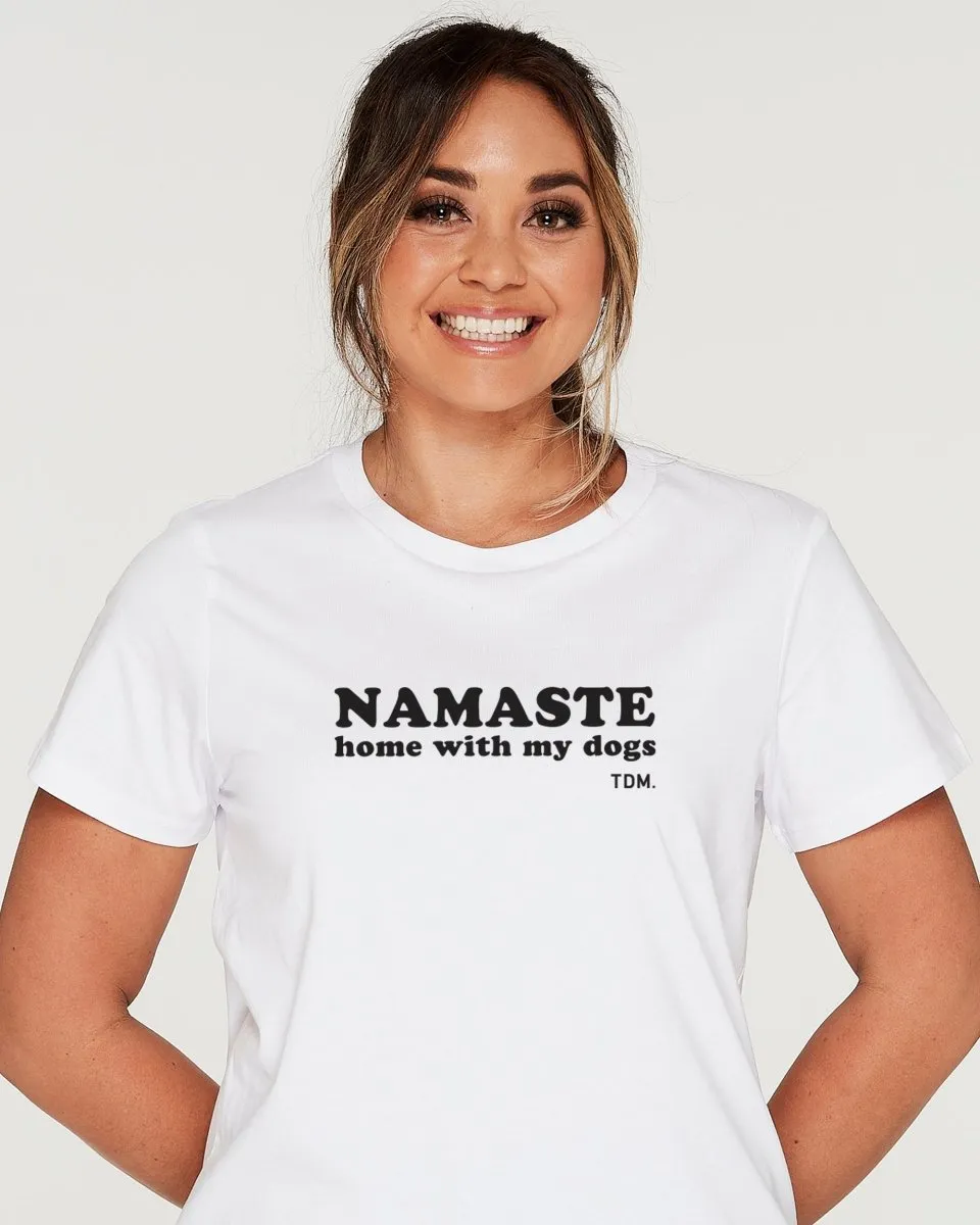 Namaste Home With My Dog/s Classic T-Shirt