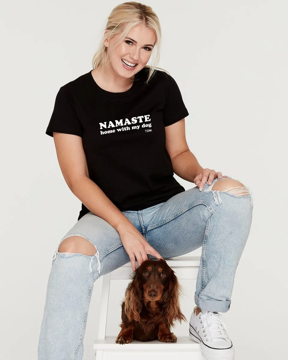 Namaste Home With My Dog/s Classic T-Shirt