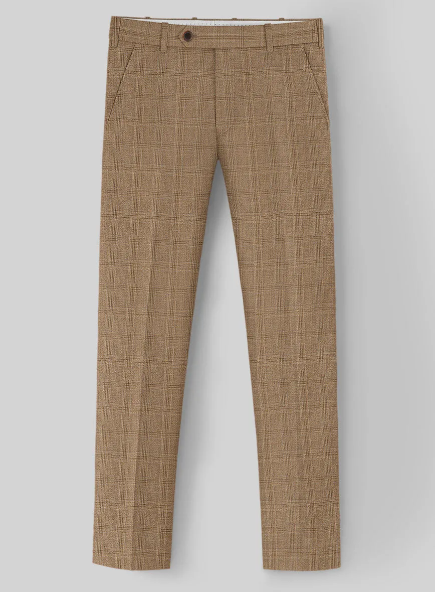 Napolean Gisde Glen Brown Wool Suit