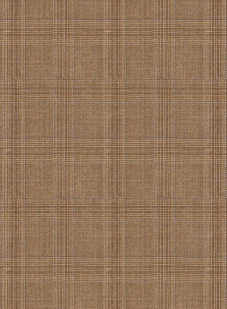 Napolean Gisde Glen Brown Wool Suit