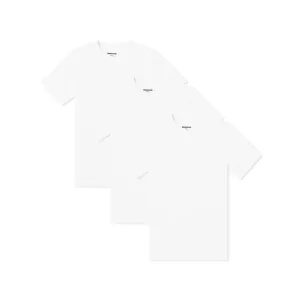 Neighborhood Mens Classic 3pac Crew Tees 'White'