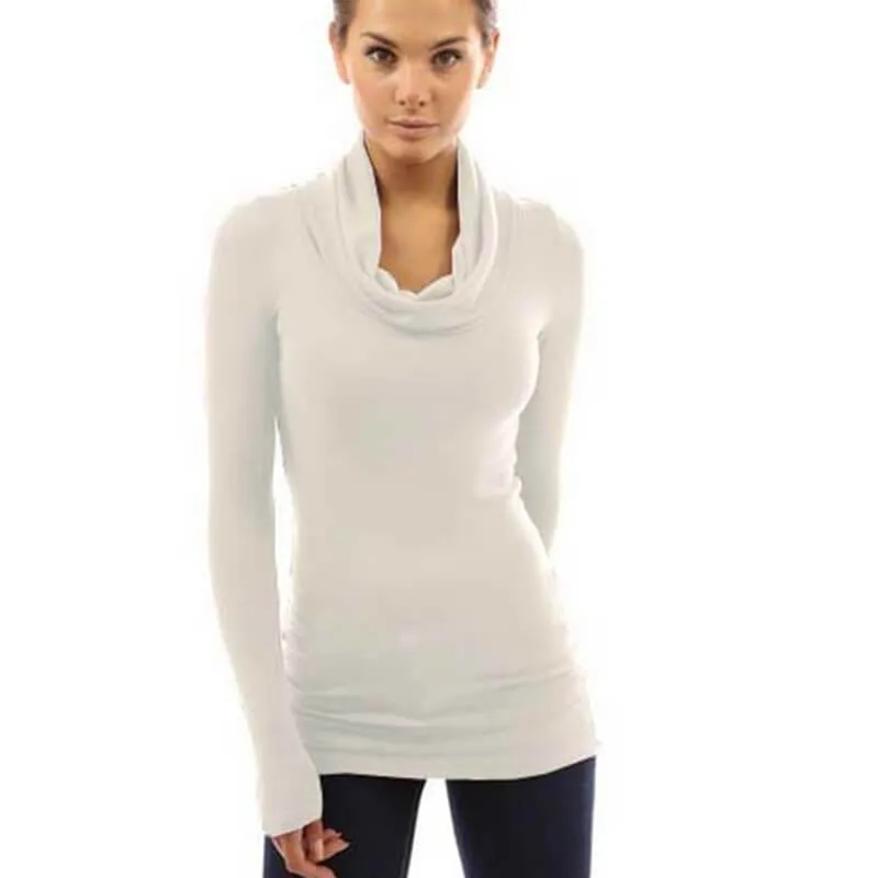 Pile Collar Slim T-shirt