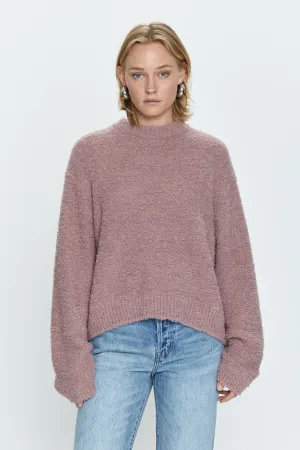 Pistola Alpine Cozy Crewneck Sweater in Rosewood FINAL SALE