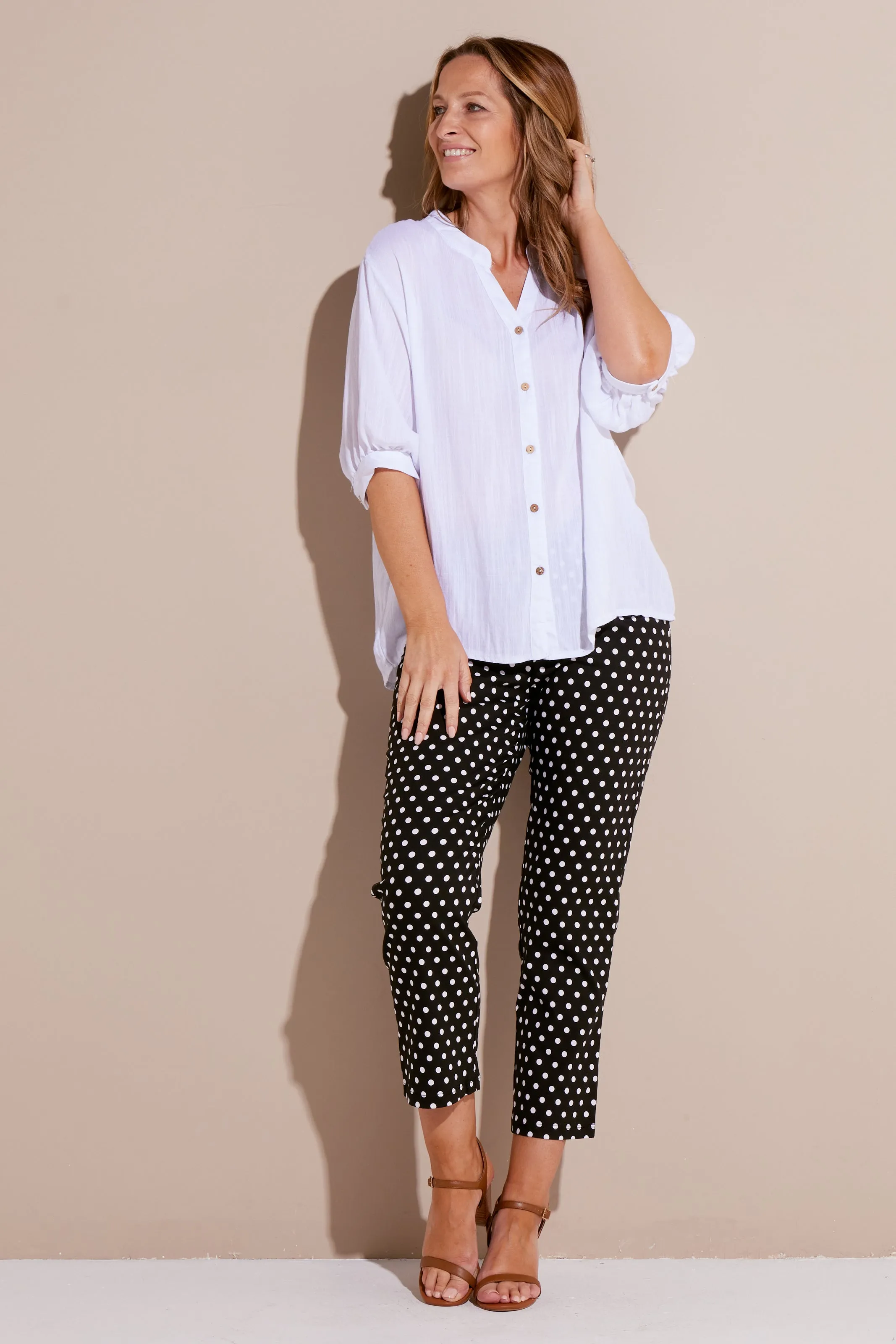 Rachel Pants - Black Spot