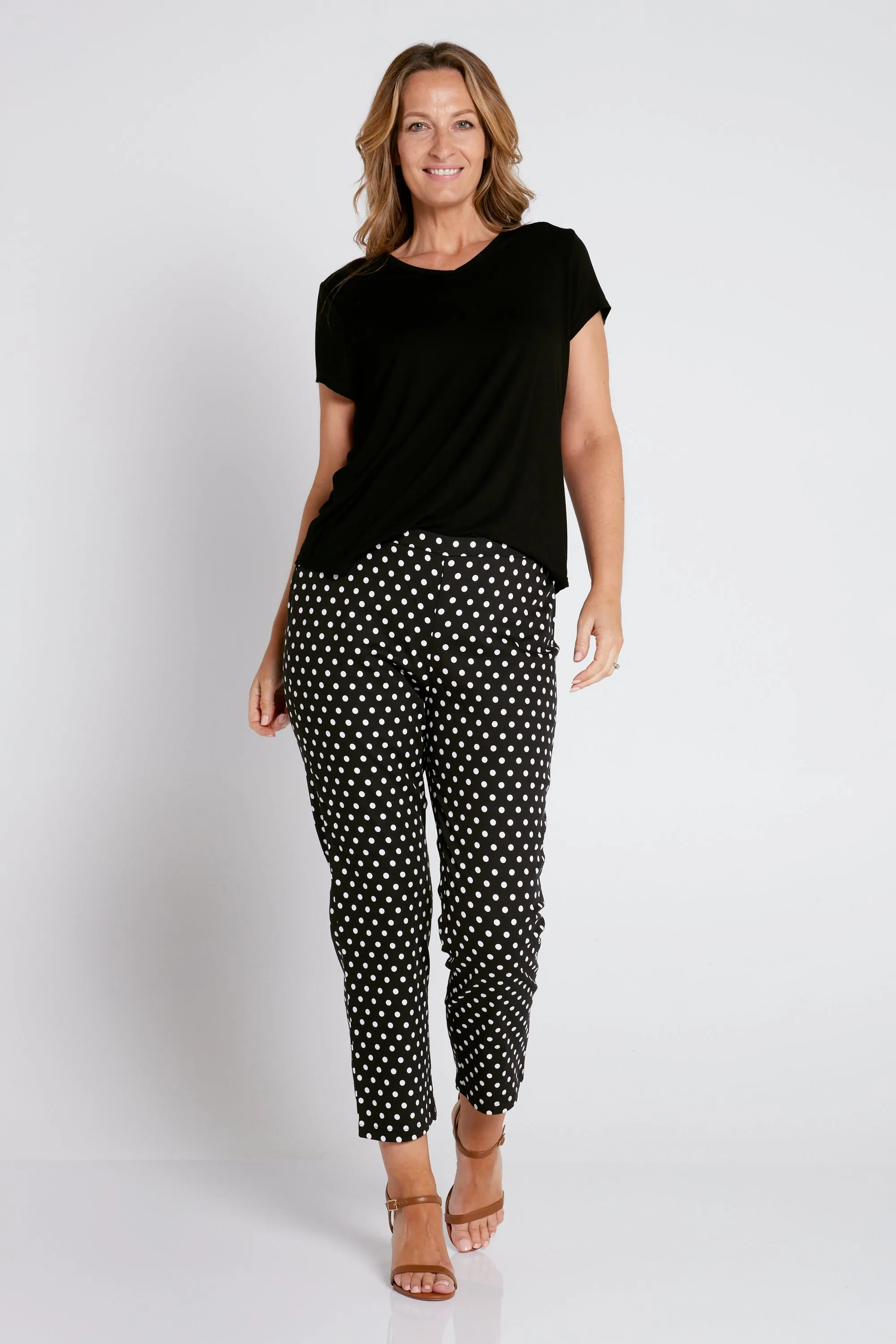 Rachel Pants - Black Spot
