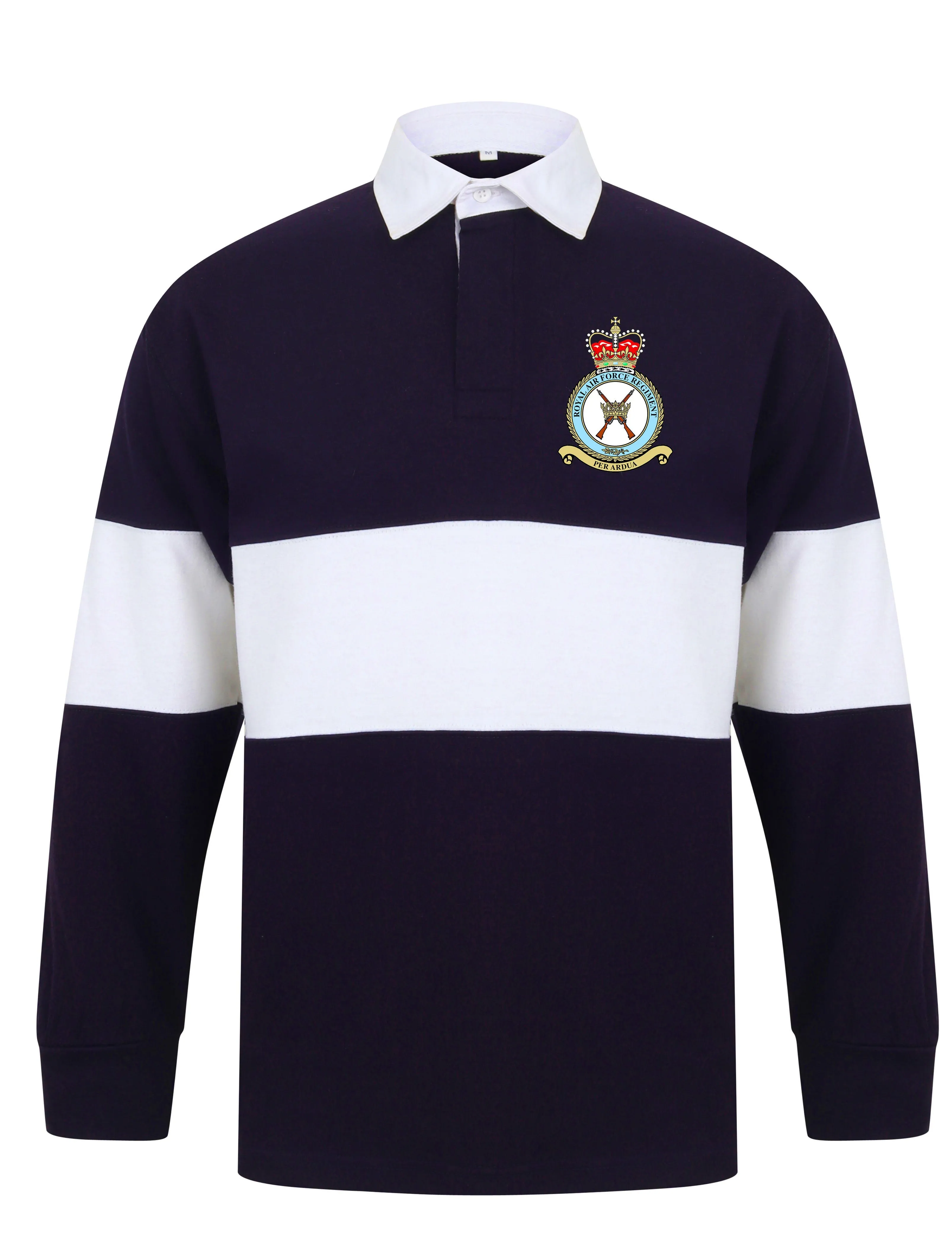 RAF Regiment Panelled Rugby Shirt