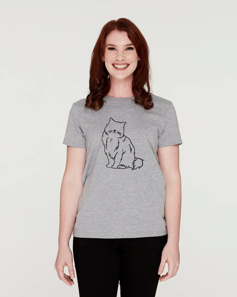 Ragdoll Cat Mum Illustration: Classic T-Shirt