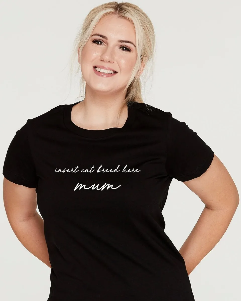 Ragdoll Cat Mum Illustration: Classic T-Shirt