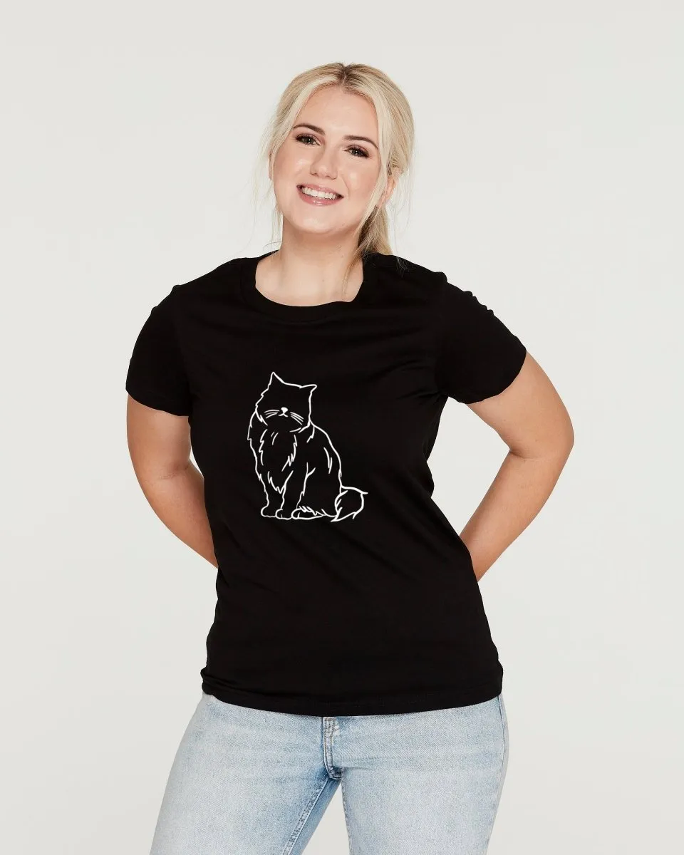 Ragdoll Cat Mum Illustration: Classic T-Shirt