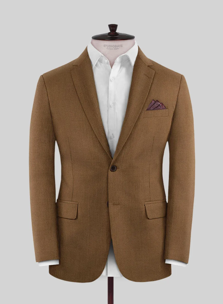 Reda Tan Wool Suit