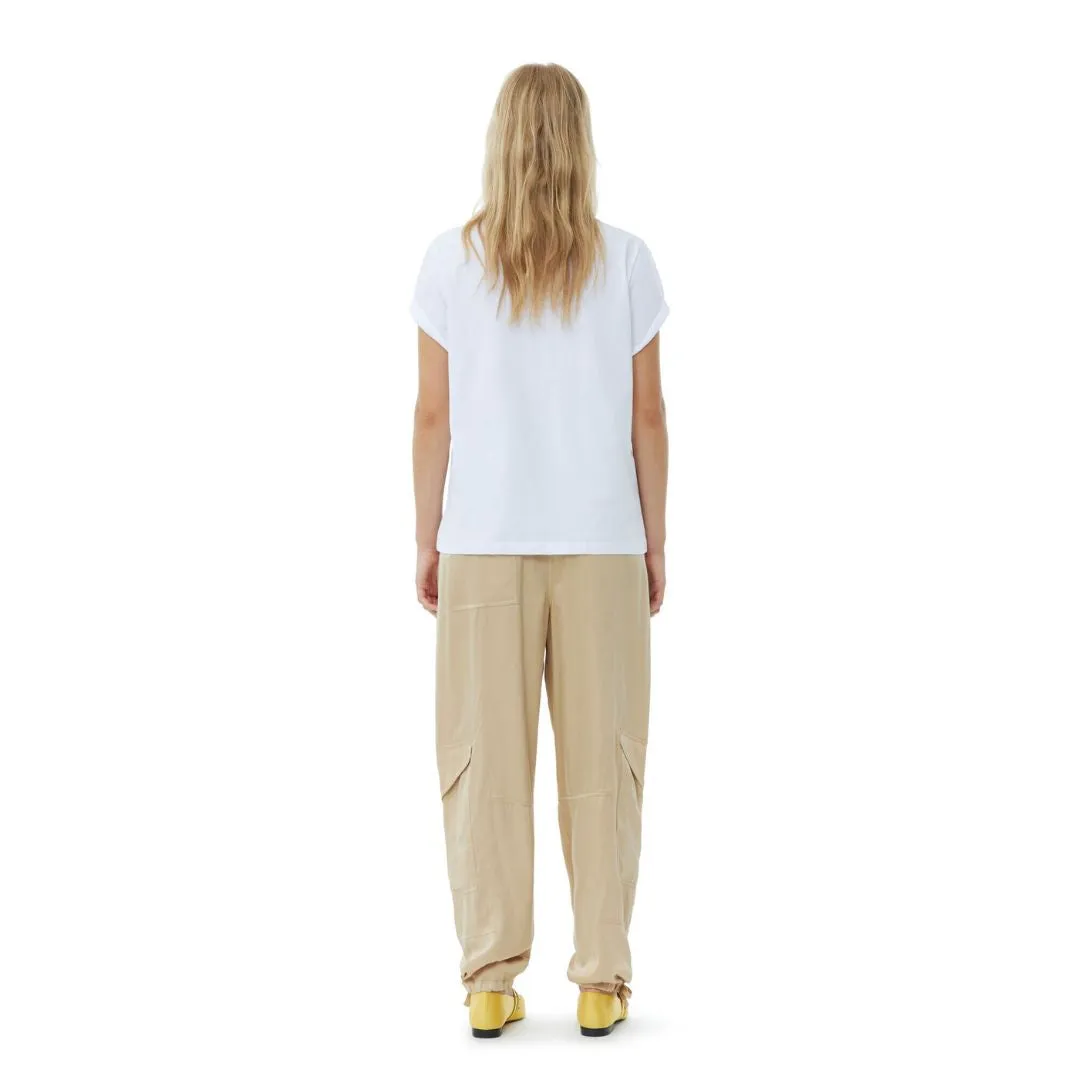 Relaxed Banana T-Shirt (Bright White)