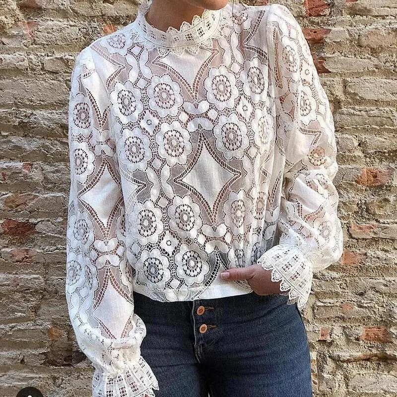 See Through Lace T-shirt