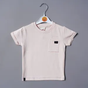 Solid Casual Half Sleeves T-shirt for Boys