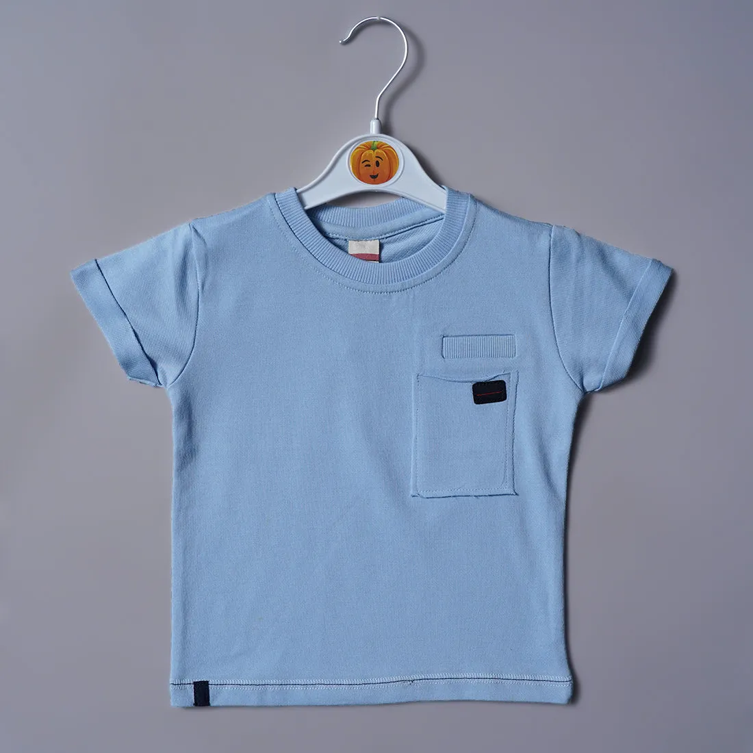 Solid Casual Half Sleeves T-shirt for Boys