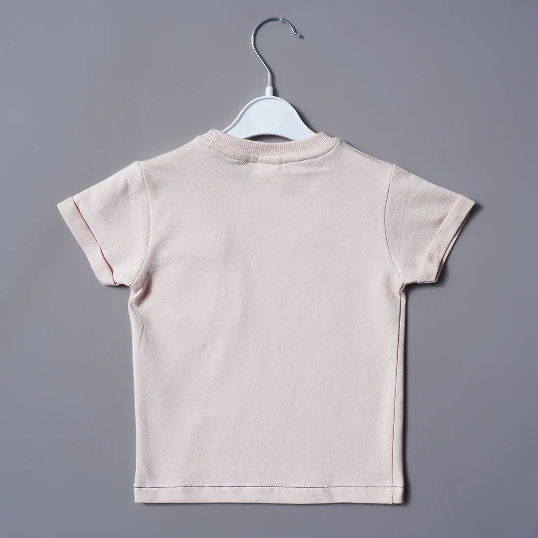 Solid Casual Half Sleeves T-shirt for Boys
