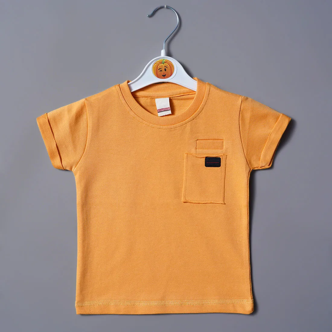 Solid Casual Half Sleeves T-shirt for Boys