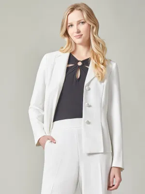 Teresa Jacket, Iconic Stretch Crepe