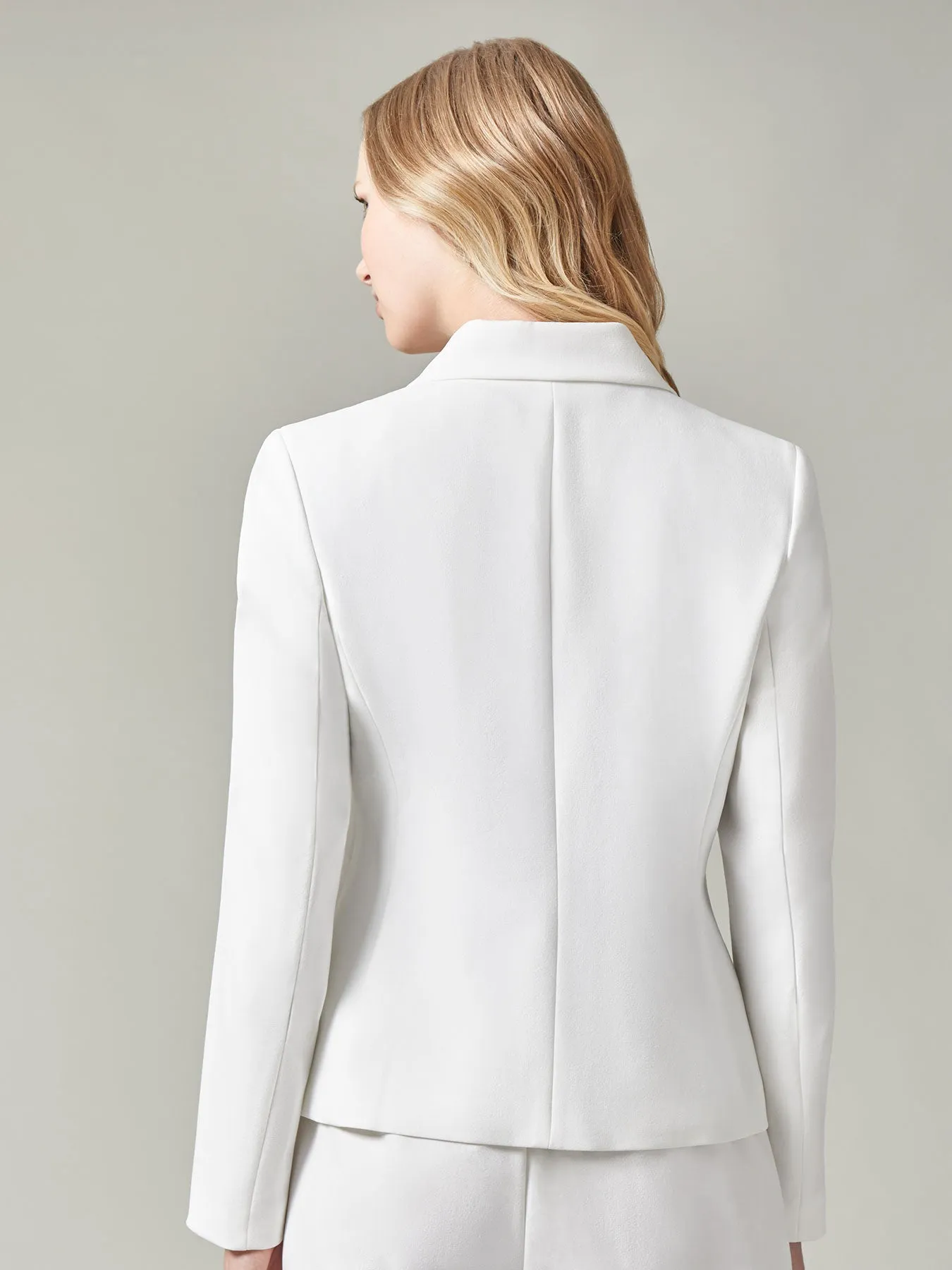 Teresa Jacket, Iconic Stretch Crepe
