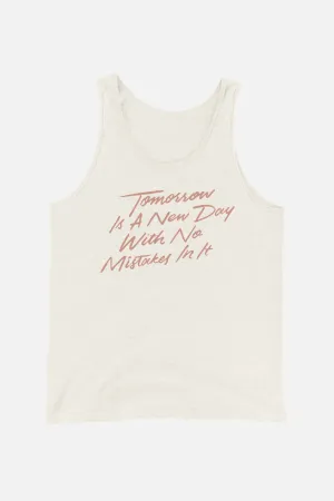 Tomorrow is a New Day Unisex Tank Top | Anne of Green Gables
