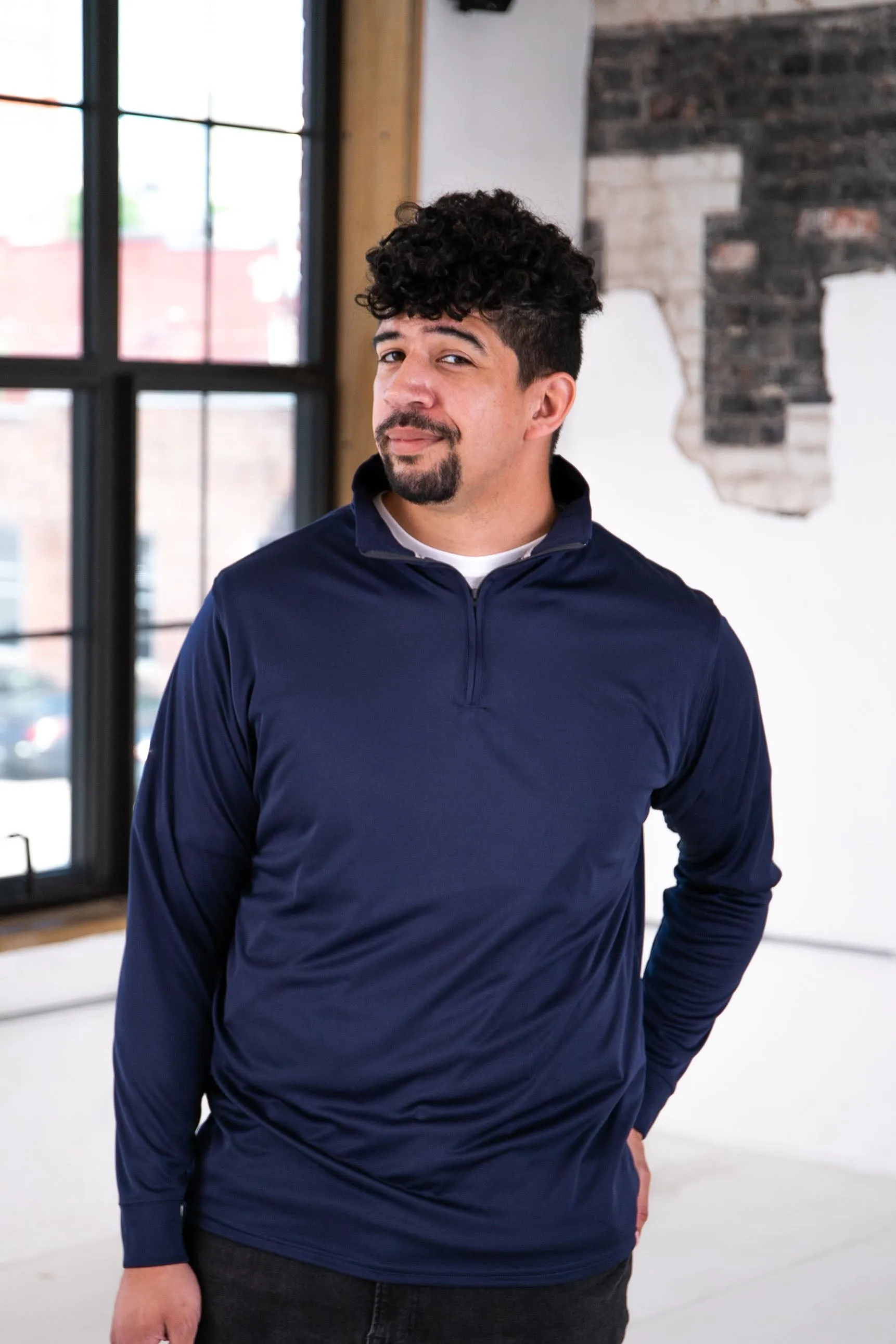 Unisex Performance Poly 1/4 Zip