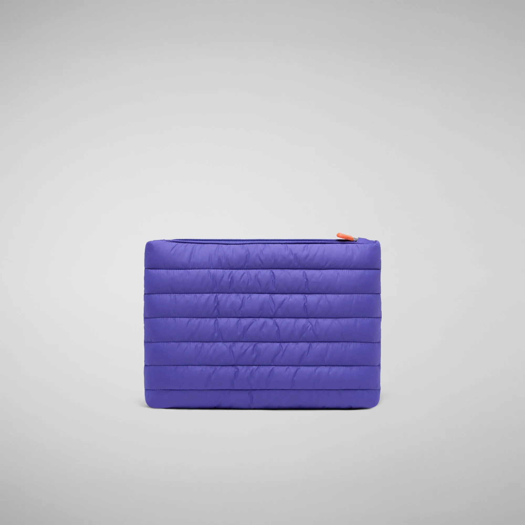 Unisex quilted pouch big shaula in deep purple