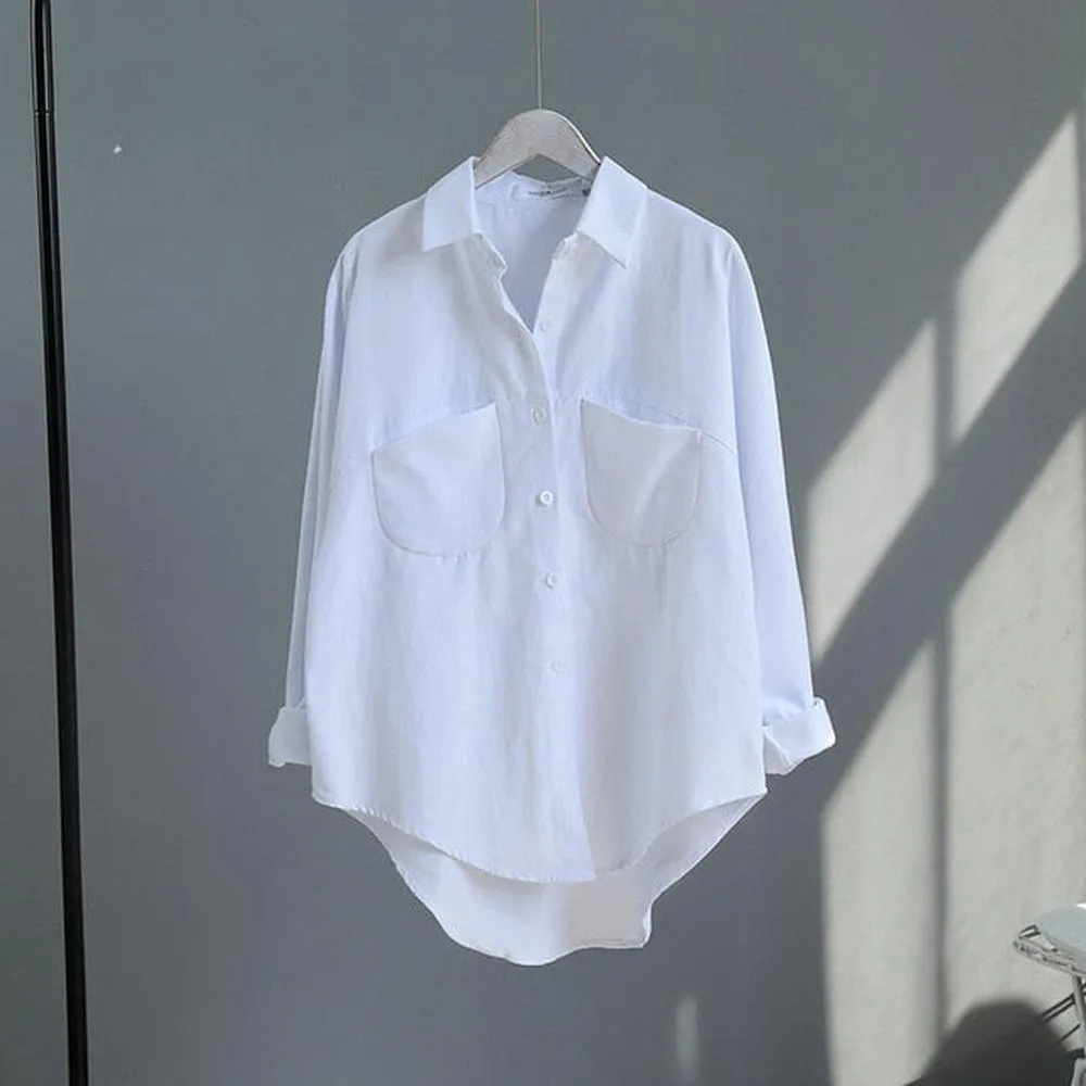 Women Long Sleeve Vintage Shirts