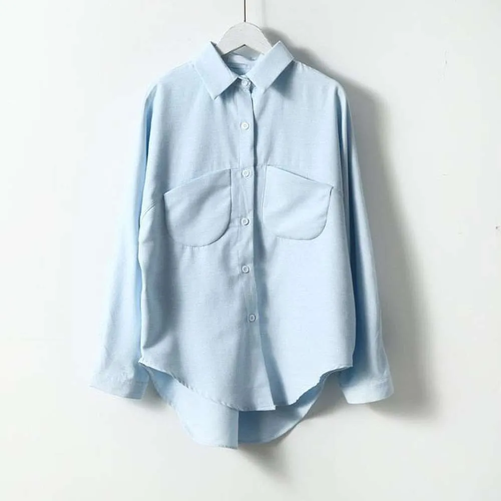 Women Long Sleeve Vintage Shirts