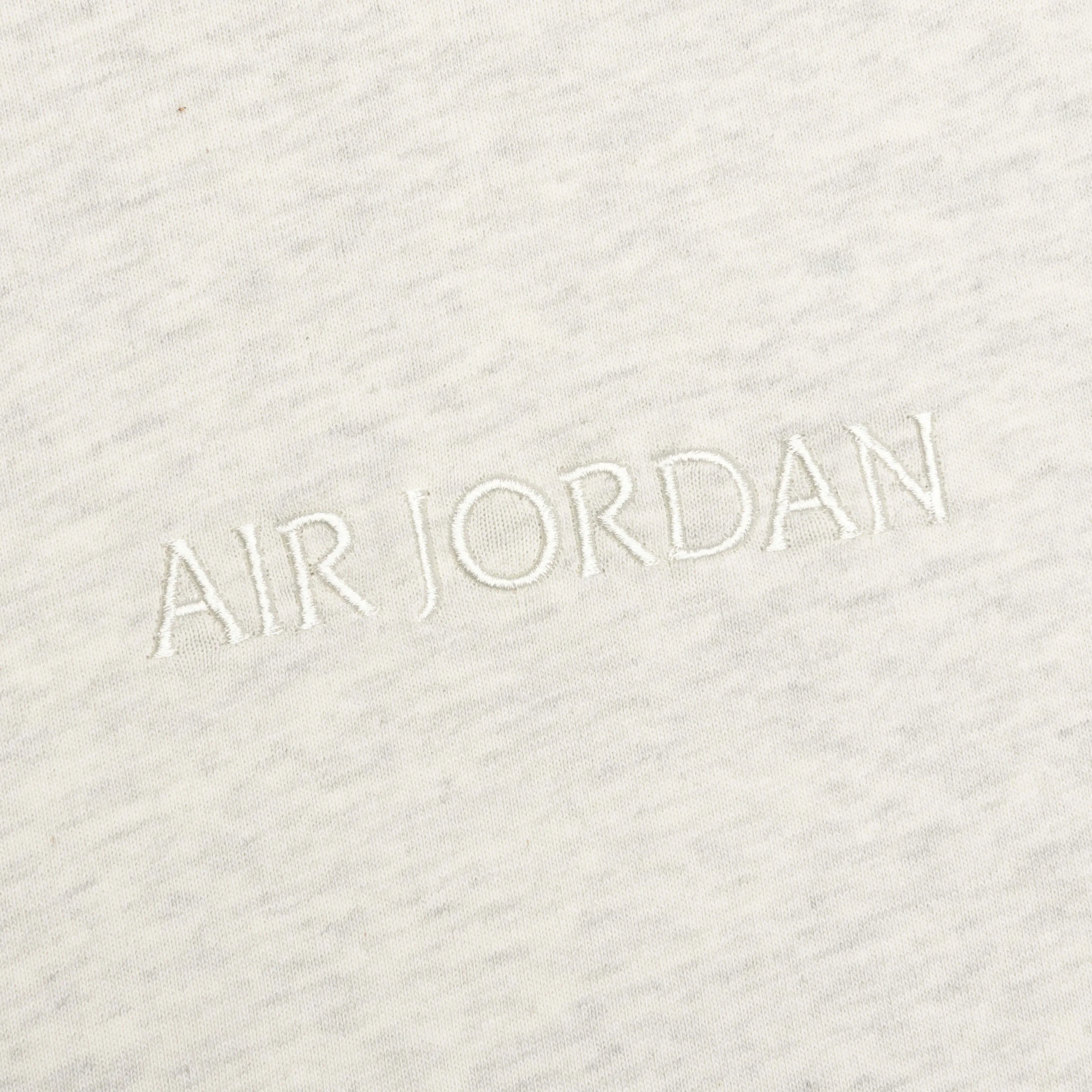 Wordmark L/S Tee - Oatmeal Heather