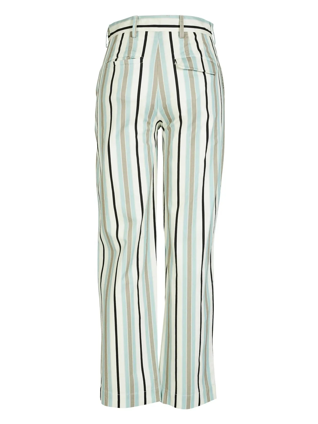 Yusi Striped Trousers -Blue Mix