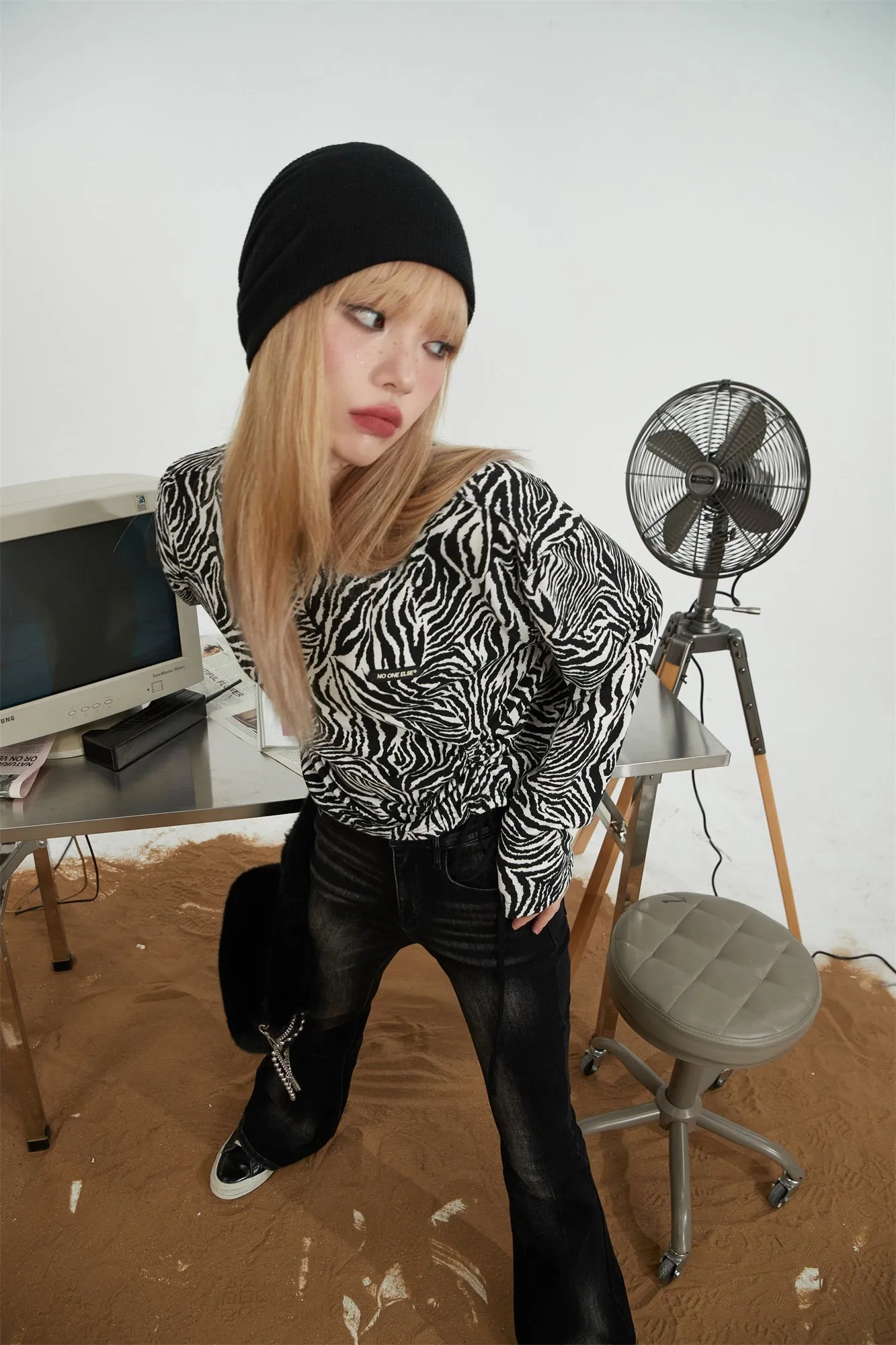 Zebra String T-Shirt